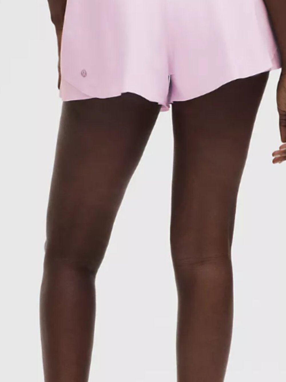 Shake It Out High-Rise Running Short 2.5" Color: Pink Organza Size XS NWT - Picture 3 of 10